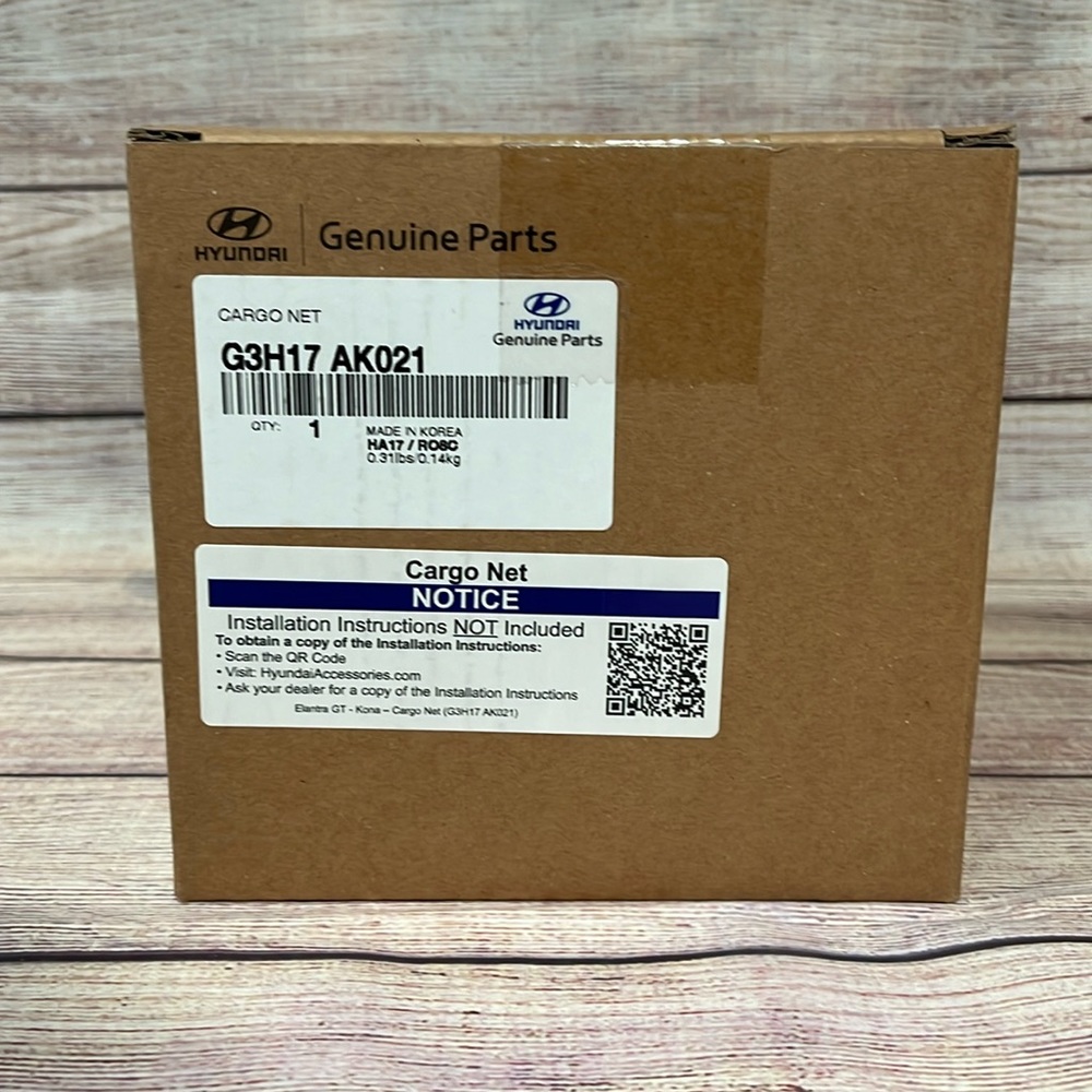NWT Hyundai Cargo Net floor G3H17 AK021